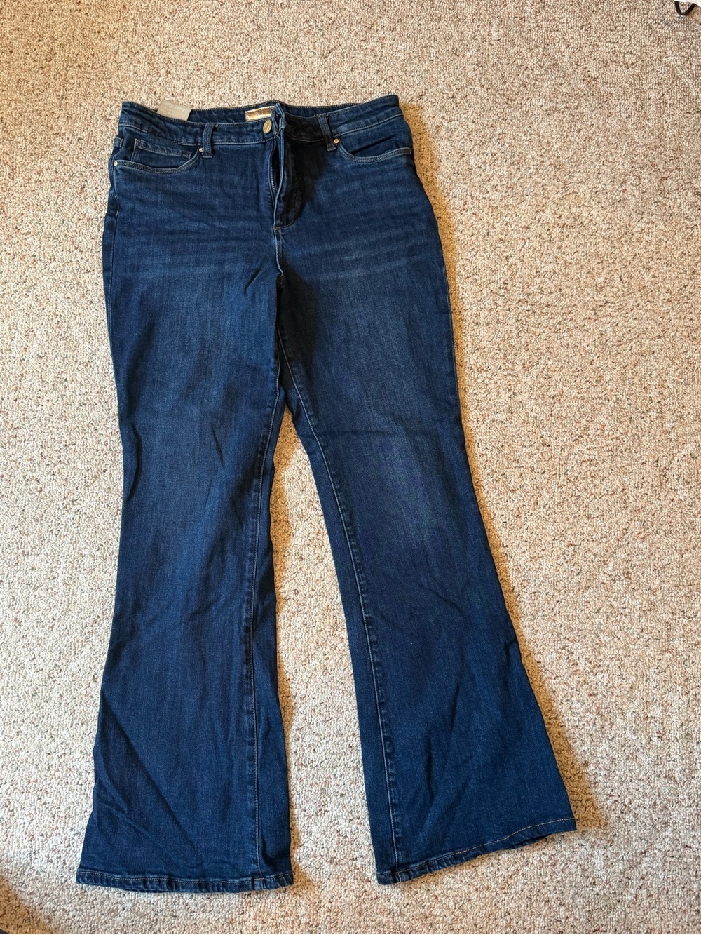 KUT Dark Blue Women's Flare Jeans size 14